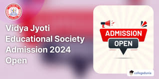 Vidya Jyoti Educational Society Admission 2024 Open; Check Details Here